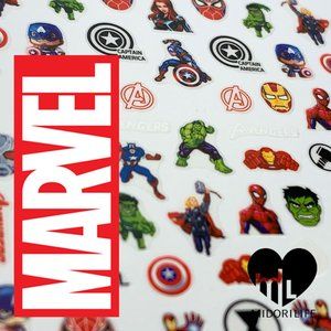 MARVEL Fingernail Stickers Manicure Decals